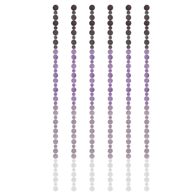 Capiz Chime - Ombre Lavender Sienna