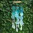 Capiz Chime - Ombre Turquoise