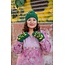 Gloves Fingerless - Embroidered Floral