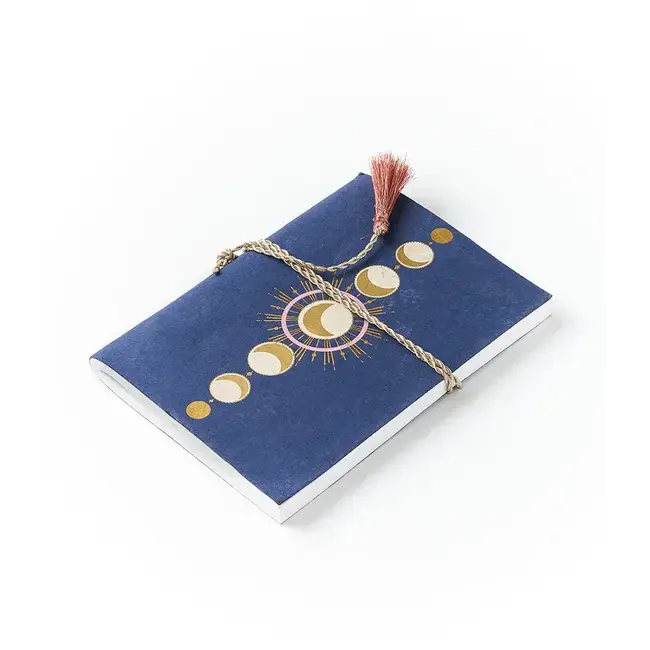 Leather Journal - Indukala Moon Phase (5x7)