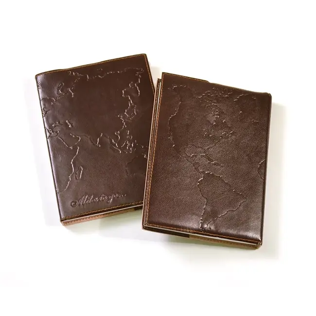 Leather Journal Refillable - Miles to Go (5x7)