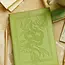Snake Embossed Green Leather Journal (5x7)