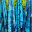 Upcycled Sari Kantha Throw Blanket