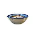 Ceramic Pinch Bowl - Floral Green