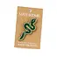 Bala Mani Beaded Brooch Pin - Green Snake