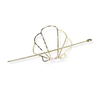 India Hair Pin - Arnava Shell w/ Stick