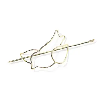 India Hair Pin - Paksa Bird w/ Stick