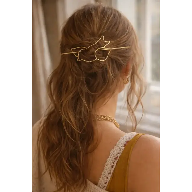 Hair Pin - Paksa Bird w/ Stick