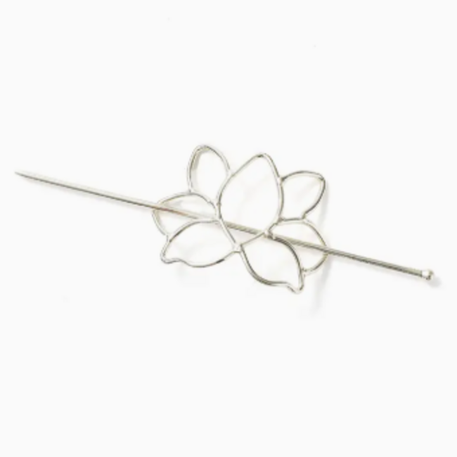 Hair Pin - Kairavini Lotus w/ Stick