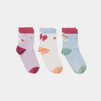 Portugal Q Kids Socks - 3pk Unicorn