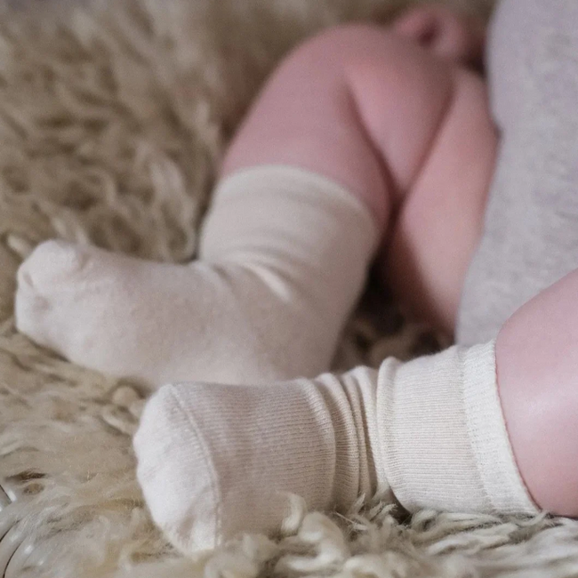 Q Kids Socks - 3pk Undyed