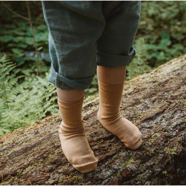 Q Kids Socks - 3pk Undyed