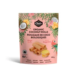 Sri Lanka Cha's Organics Coconut Rolls Ginger