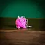 Keychain - Beaded Flying Pig