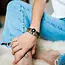 Bracelet - Leather & Jade