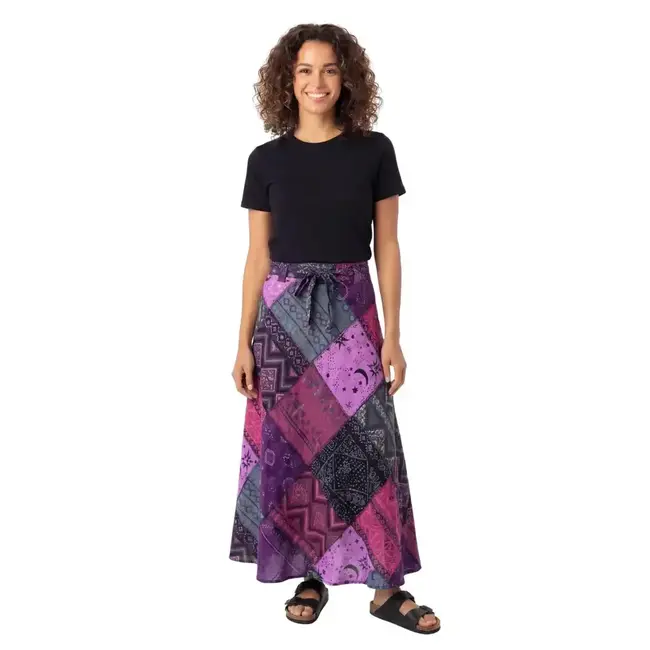 Zaga Wrap Skirt
