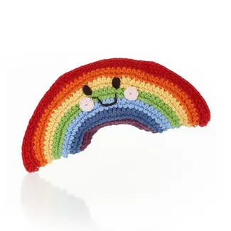 Bangladesh Crochet Rattle - Rainbow