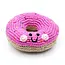 Crochet Rattle - Pink Donut