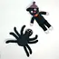 Crochet Rattle - Black Cat Witch