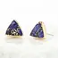 Earrings - Haven Royal Purple Emperor Stone