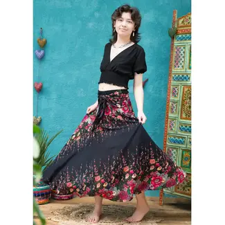 Thailand Skirt - Floral Print Maxi