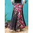 Skirt - Floral Print Maxi