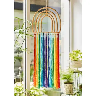 Indonesia Hanging Rattan Rainbow