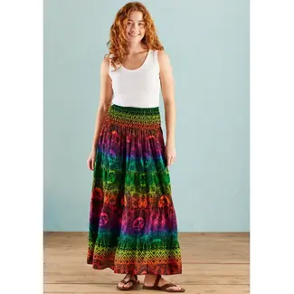 Thailand Skirt - Rainbow Print