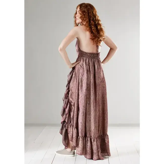 Dress - Recycled Sari Halter