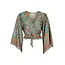 Wrap Top - Recycled Sari