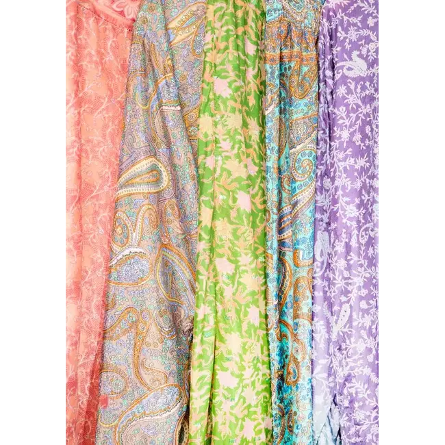 Wrap Top - Recycled Sari
