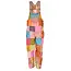 Dungarees - Recycled Sari Patchwork