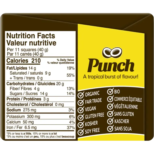 Zazubean 55% Punch Pineapple & Coconut Milk Chocolate