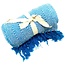 Throw Blanket - Turquoise Chevron