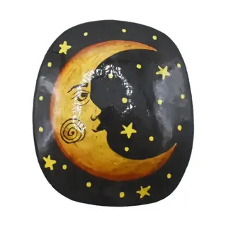 Kashmir Box - Papier Mâché Moon & Stars