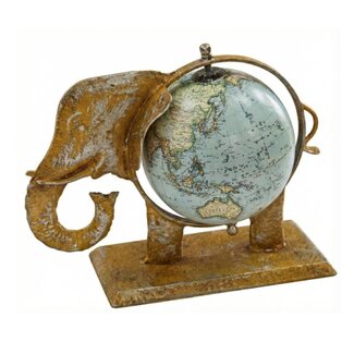 India Globe - Elephant