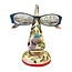 Glasses Stand - Floral Painted Wood Nose