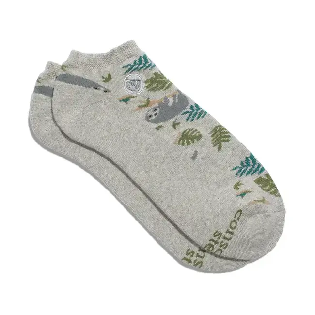 Conscious Step Ankle Socks That Protect Sloths