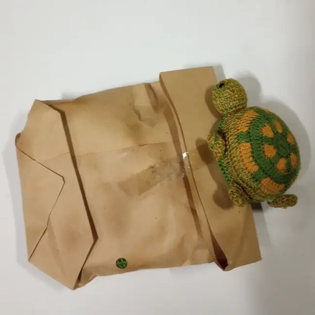 Tape Measure - Crochet Turtle