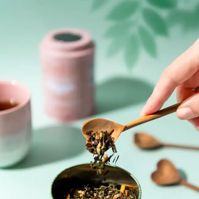 Tea Spoon - Olive Wood Heart