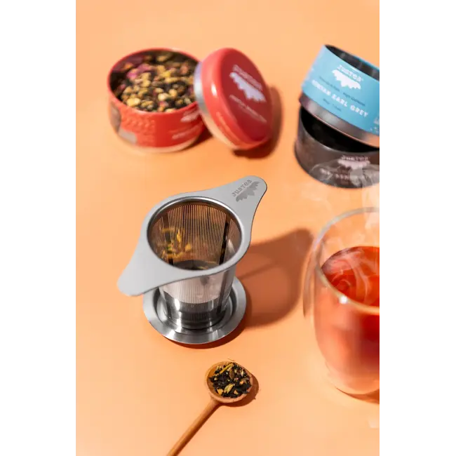 Tea Infuser - w/ Coaster Lid
