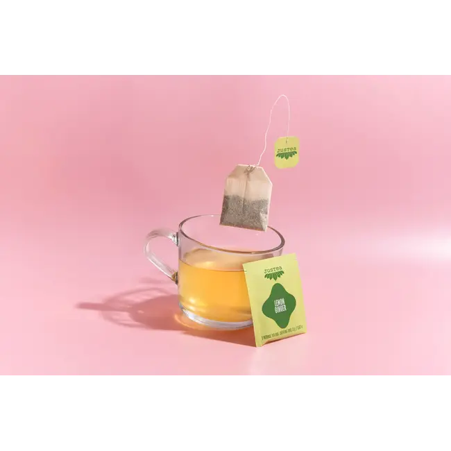 JusTea - Lemon Ginger Tea Bags