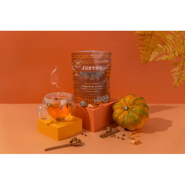 JusTea - Pumpkin Spice Loose Leaf Tea