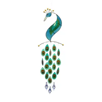 Philippines Capiz Chime - Peacock