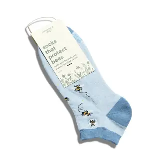 India Conscious Step Ankle Socks That Protect Bees