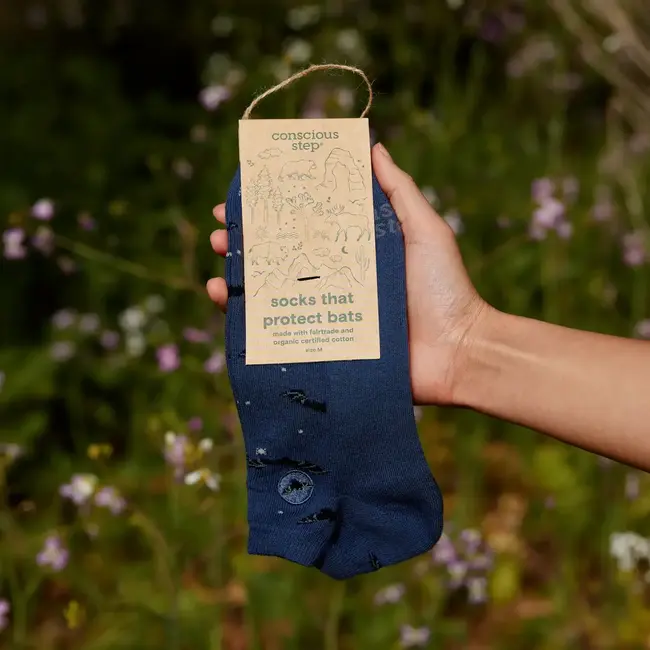 Conscious Step Ankle Socks That Protect Bats