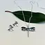 Necklace - Abalone Dragonfly Sterling Silver