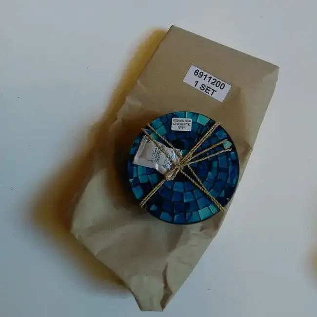 Coasters - Tropical Water Mosaic