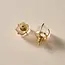 Earrings - Chaya Clear Quartz Studs