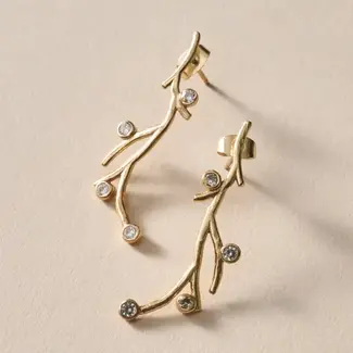 India Earrings - Yarra Branch & Stone Climber